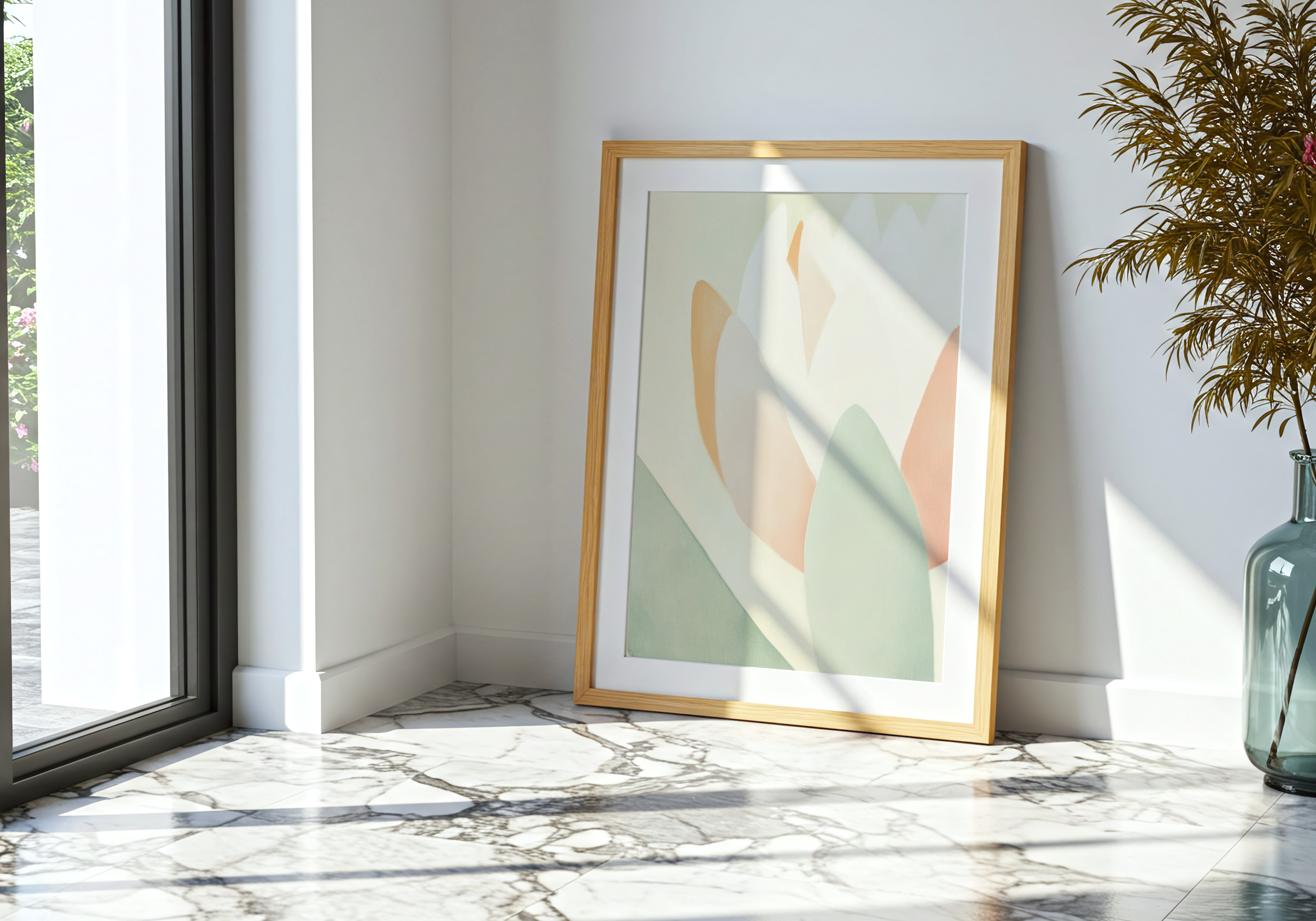 Minimalist floral botanic Poster